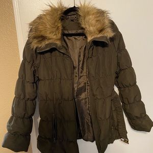 Army Green Insulated Women’s Jacket